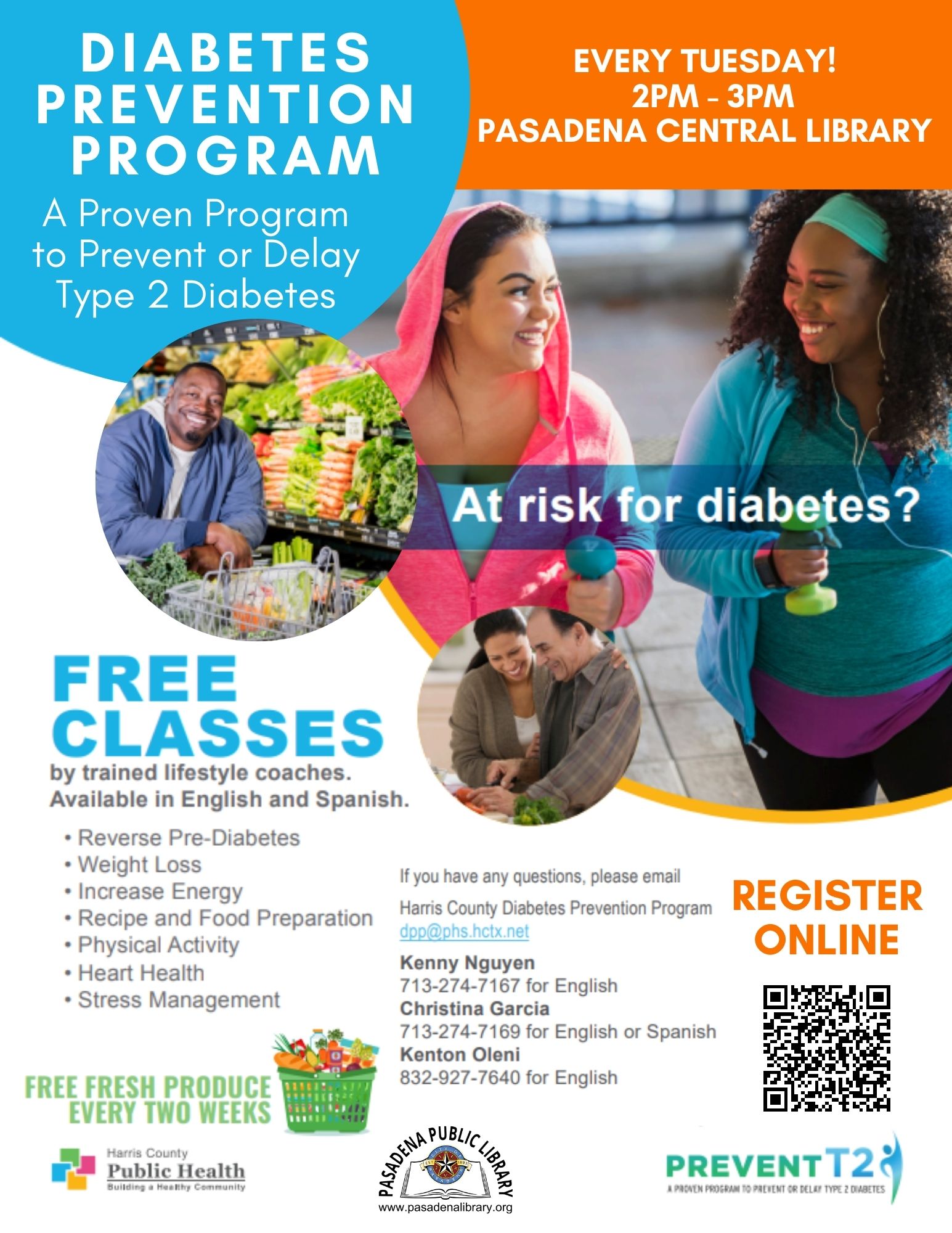 CENTRAL: Diabetes Prevention Class (RR)