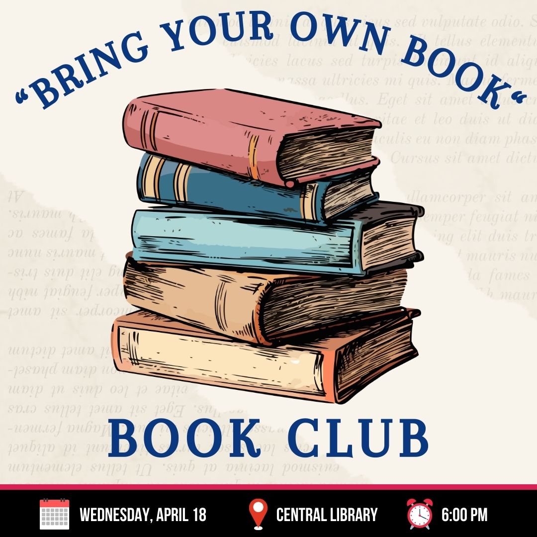 CENTRAL: "Bring Your Own Book" Book Club