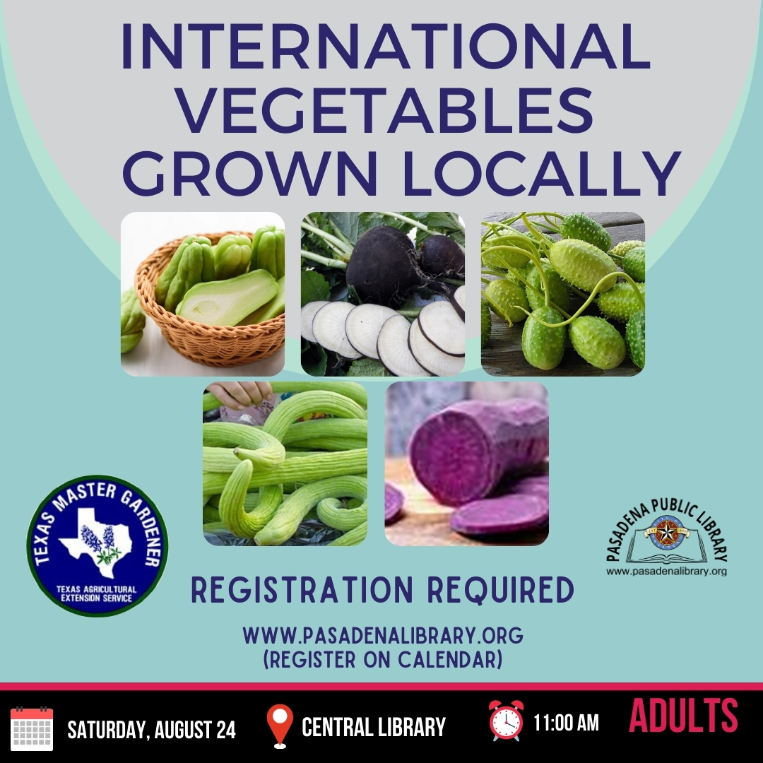 CENTRAL: International Vegetables Grown Locally (RR)
