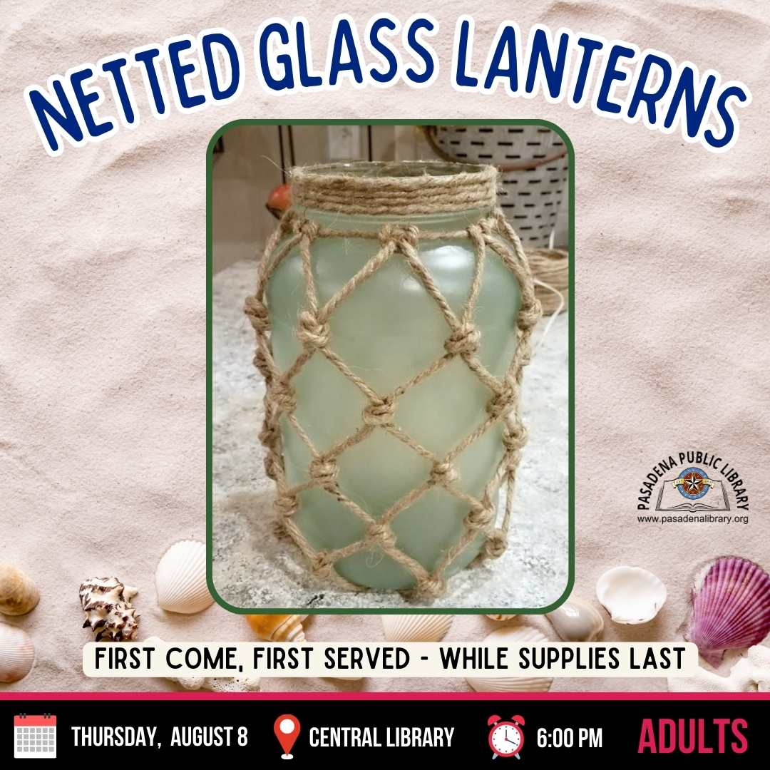CENTRAL: Netted Glass Lantern