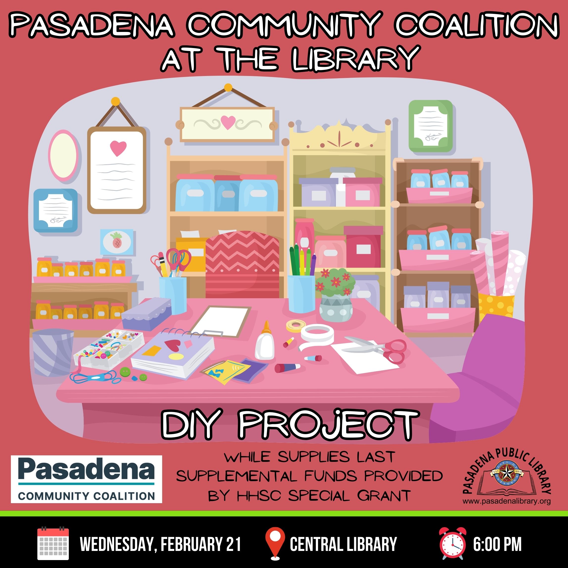 CENTRAL: Pasadena Community Coalition - DIY Project