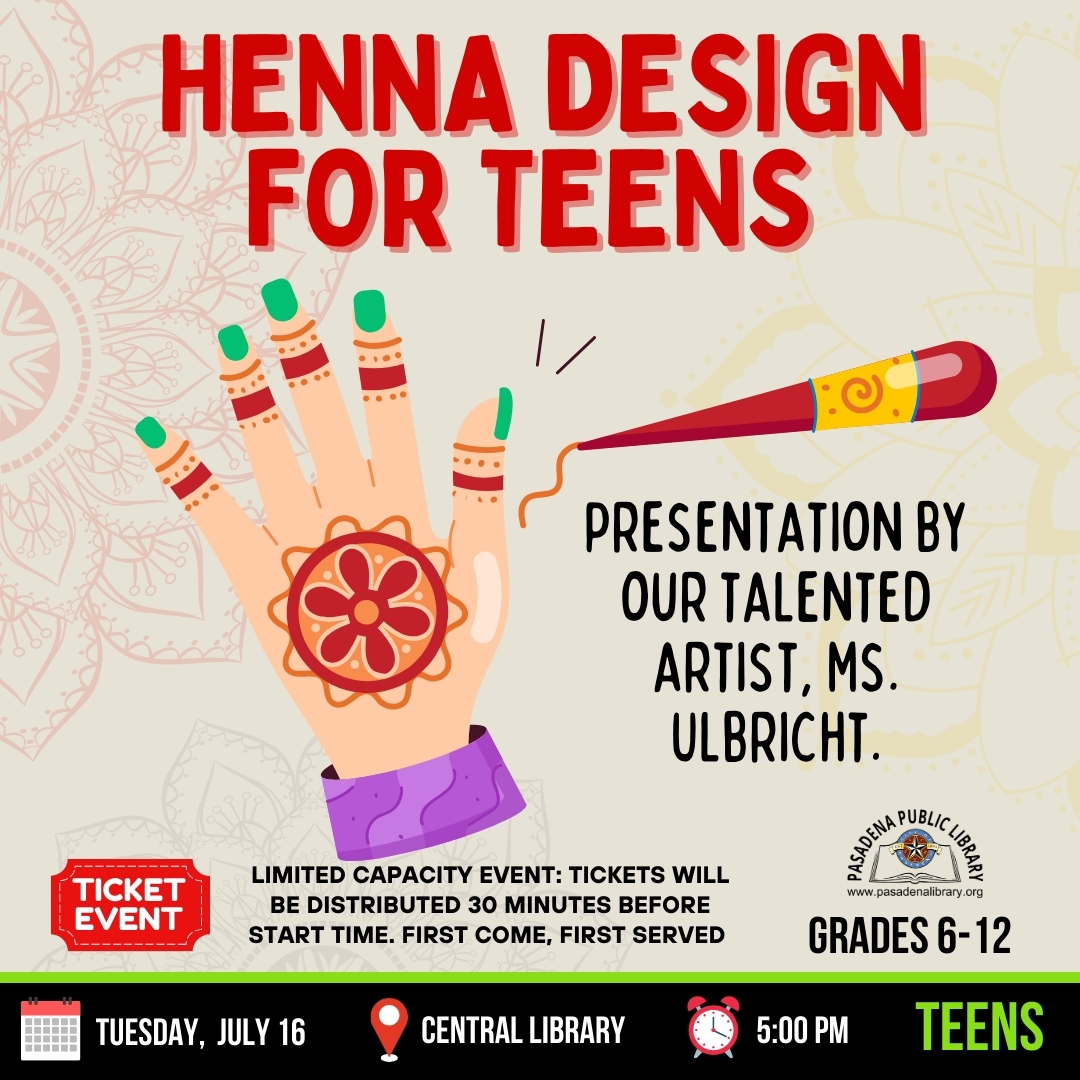 HENNA DESIGN FOR TEENS