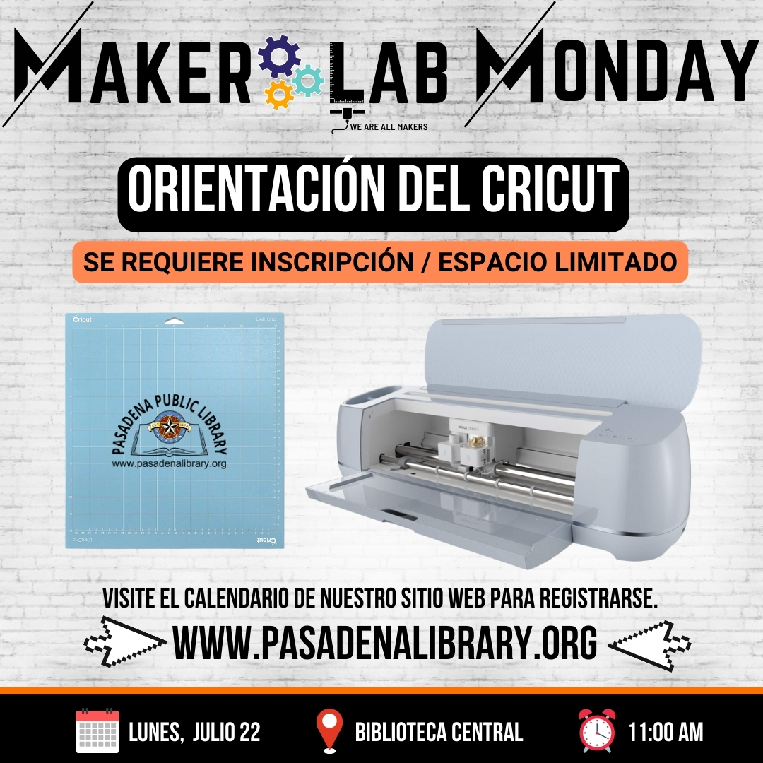 JULY 22_ Orientacion de Cricut