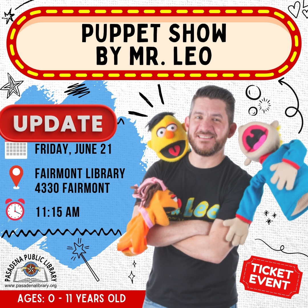 JUNE 19_ PUPPET SHOW