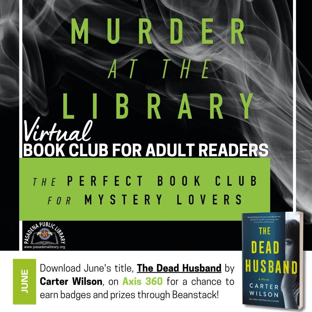 Don't miss out on June's Virtual Book Club for Adult Readers title, 