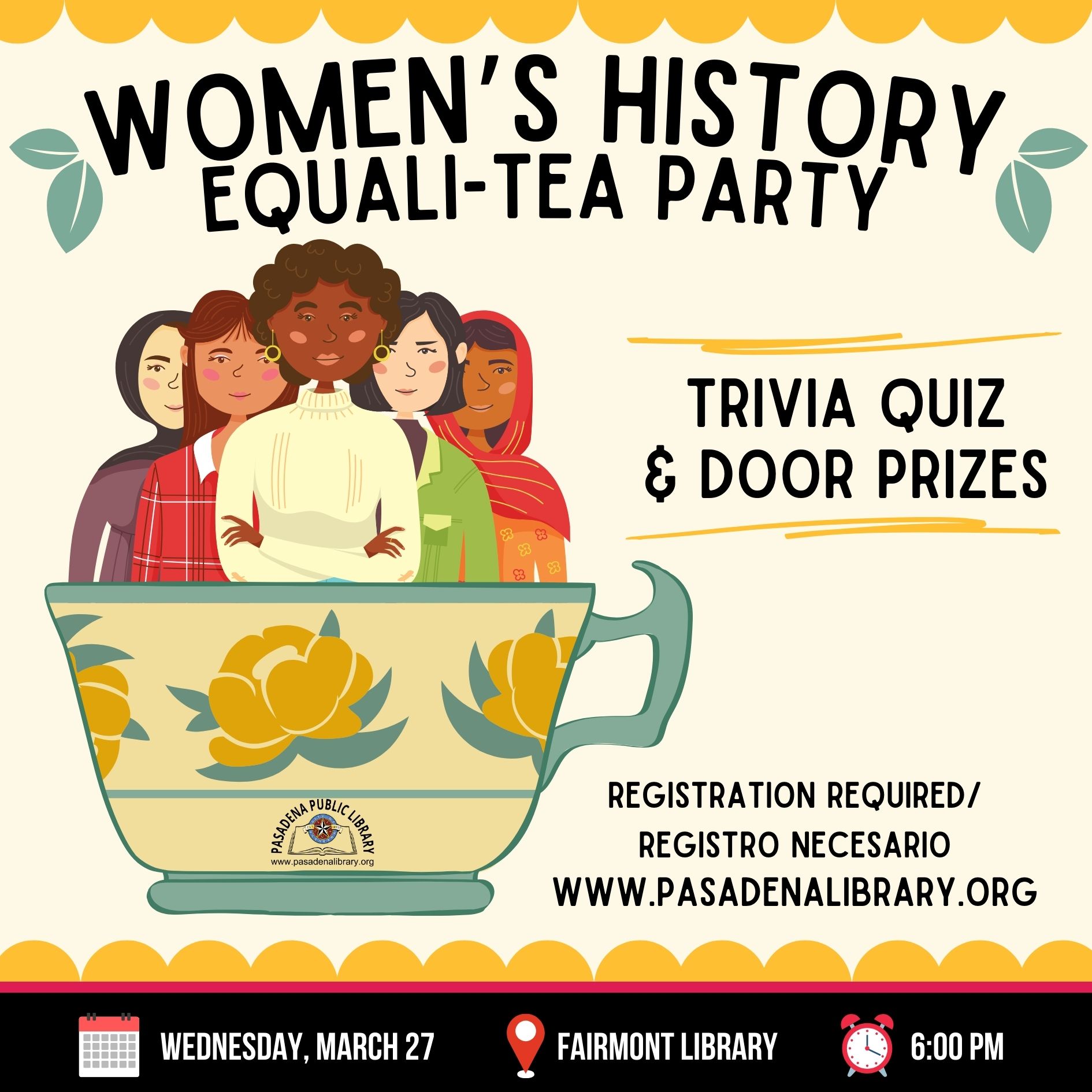 MARCH 27_ Women's History Equali-TEA