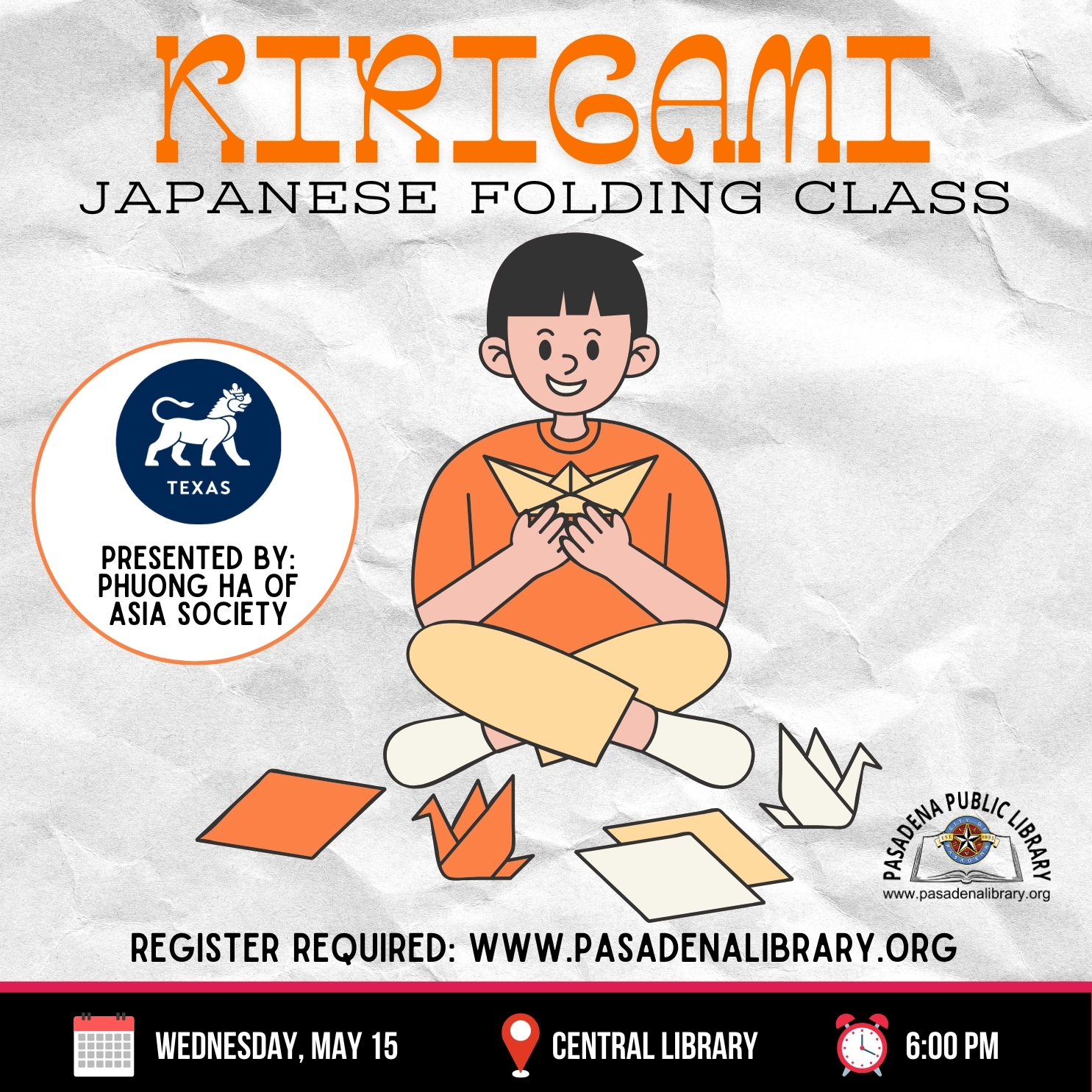 FAIRMONT: Kirigami - Japanese Folding Class