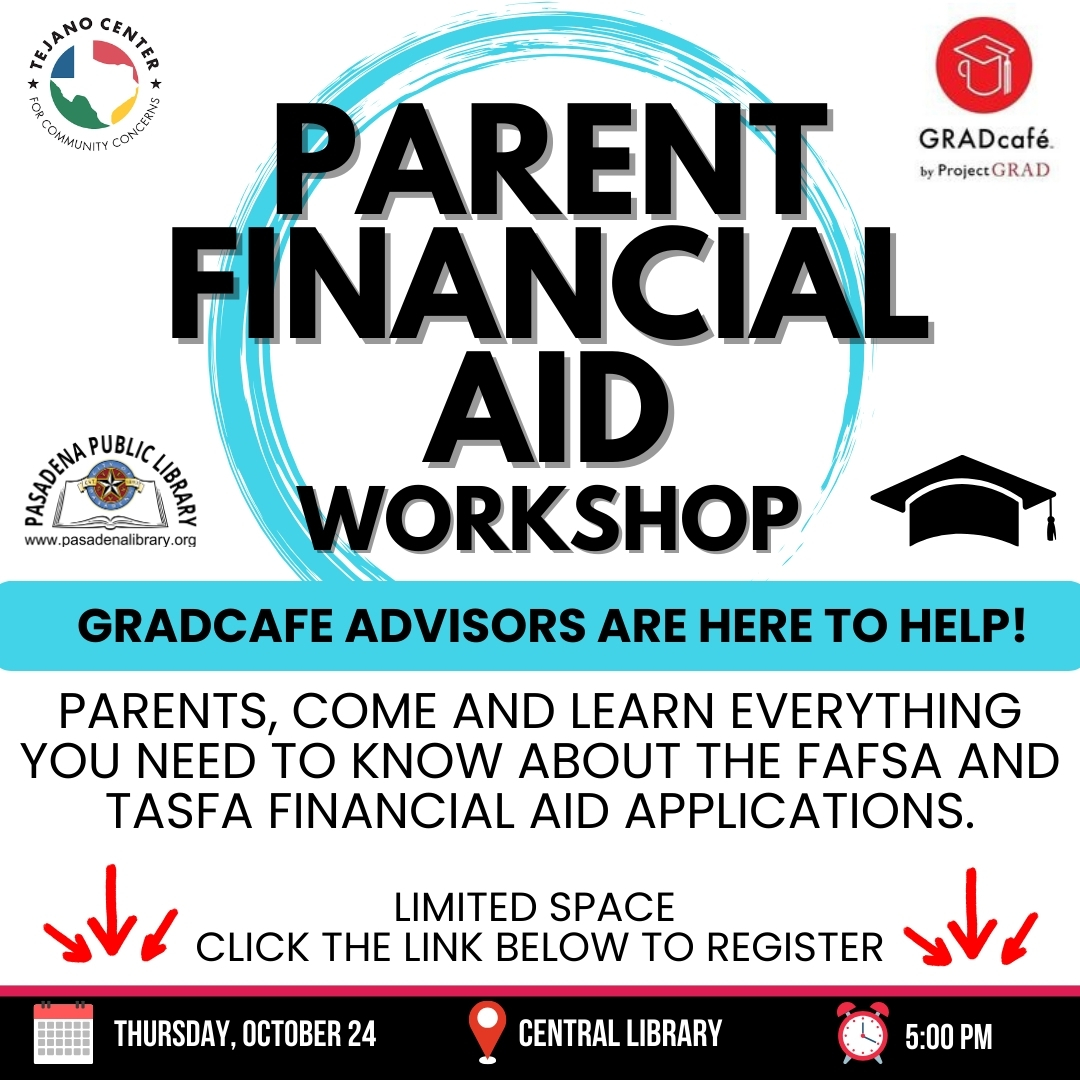 OCTOBER 24_ PARENT FINANCIAL AID WORKSHOP