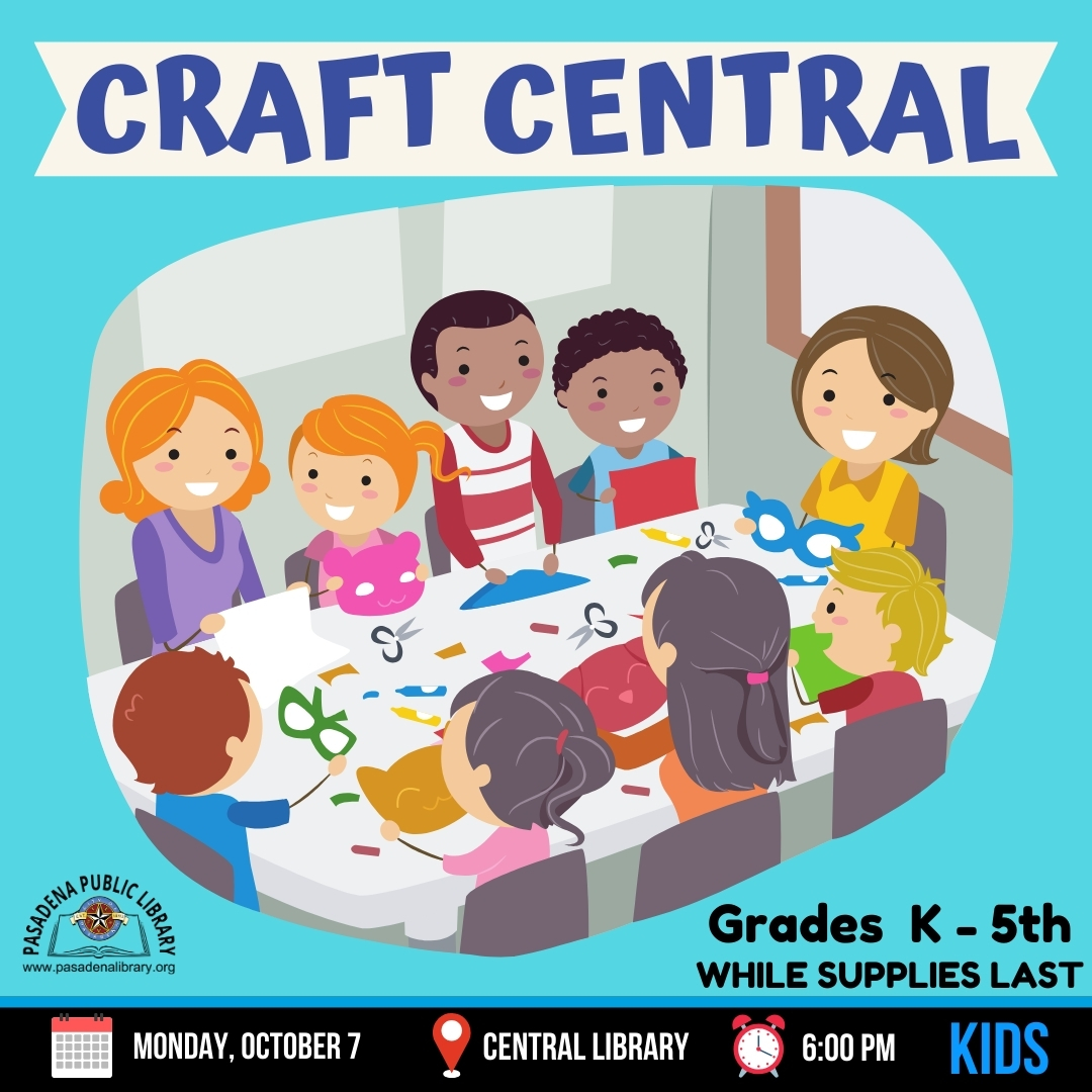 OCTOBER 7_ CRAFT CENTRAL