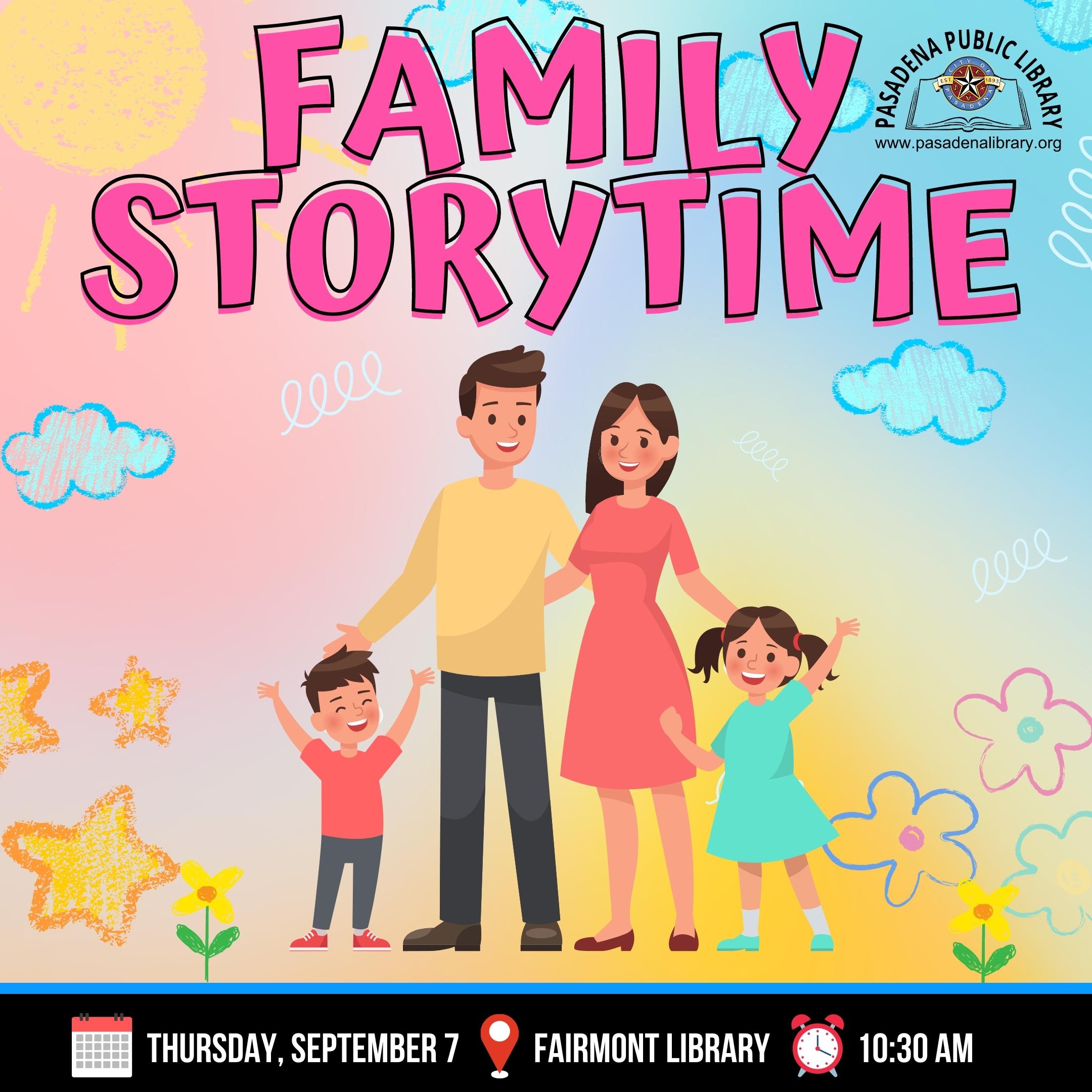 FAIRMONT: Family Storytime