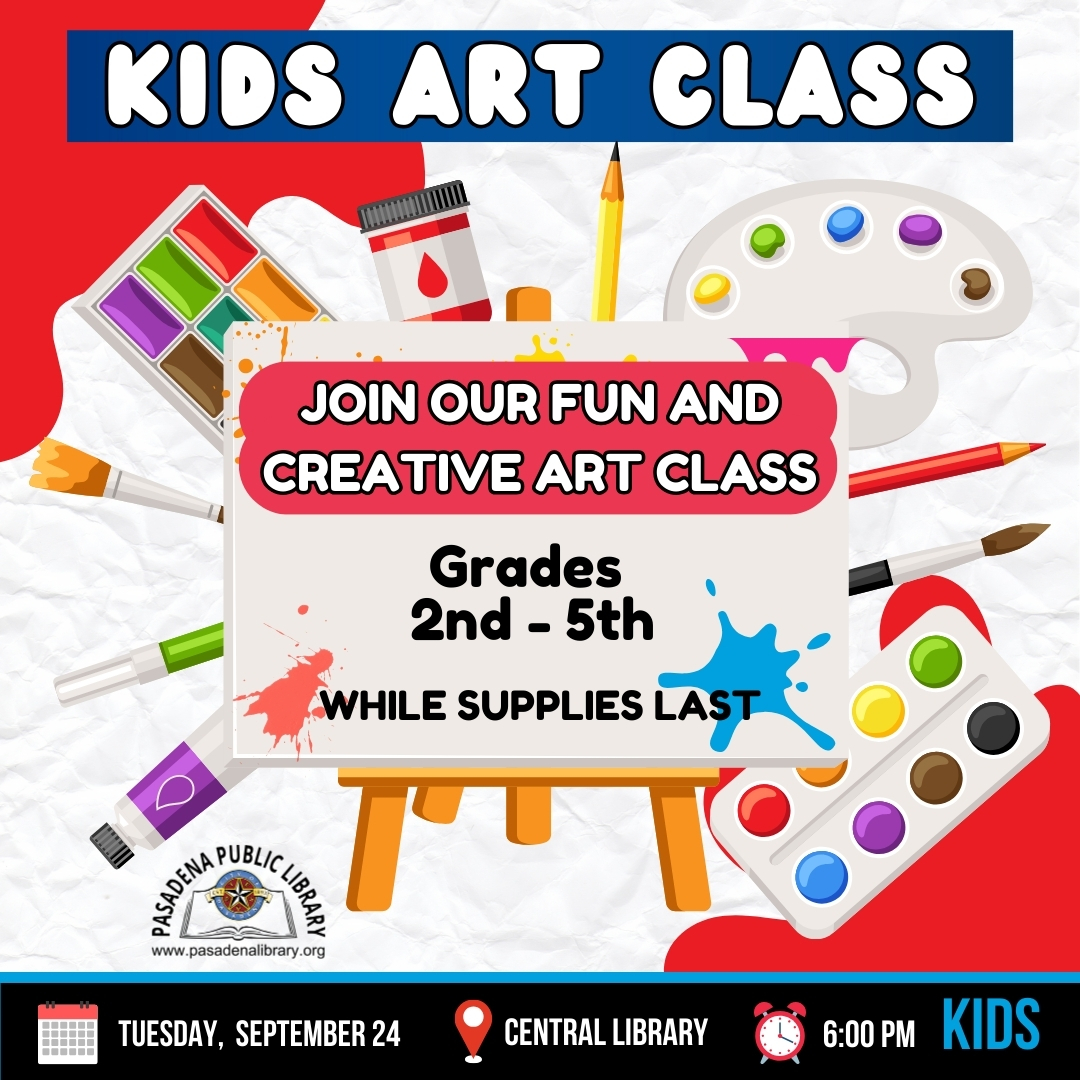 SEPTEMBER 24_ KIDS ART CLASS