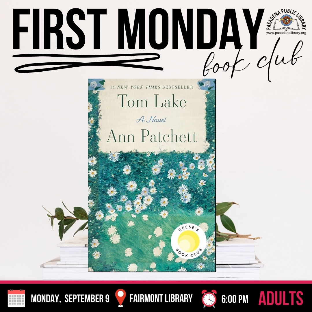 SEPTEMBER 9_ FIRST MONDAY BOOK CLUB