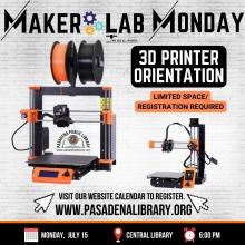 JULY 15_ 3D Printer Orientation 