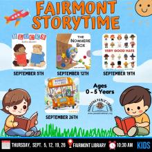 SEPTEMBER-FAMILY STORYTIME