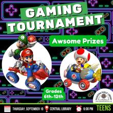 SEPTEMBER 17_ GAMING TOURNAMENT