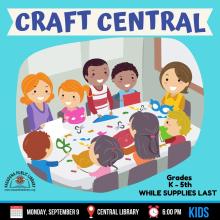 SEPTEMBER 9_ Craft Central